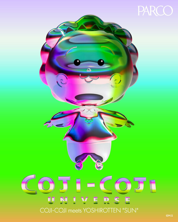 COJI-COJI UNIVERSE COJI-COJI meets YOSHIROTTEN “SUN”｜8月8日（金）～8月31日（日）心斎橋PARCOで開催！