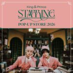 King & Prince POP-UP STORE 2026 STARRING｜2月7日(土)〜3月1日(日) 心斎橋PARCOで映画世界観を堪能できるポップアップ開催
